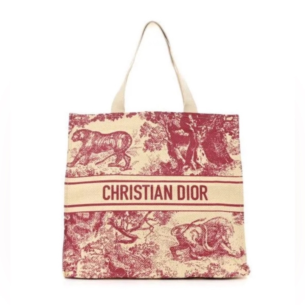 DIOR RIVIERA GWP VIP STRAW TOTE BAG